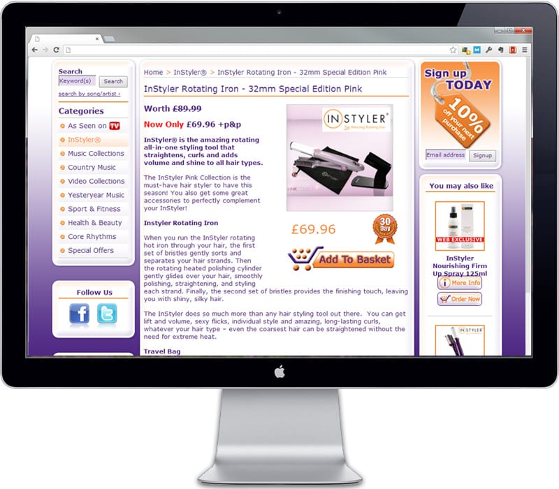 Zestify product page