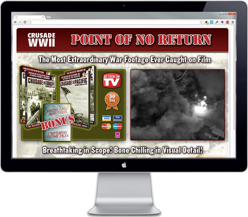 WWII Crusades - Microsite Top