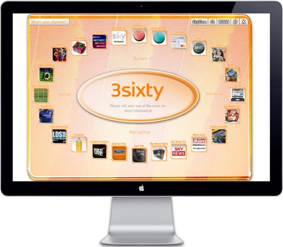 3sixty - welcome screen
