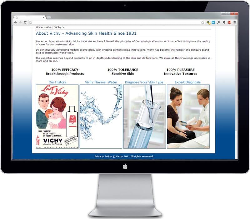 Vichy eLearning - About