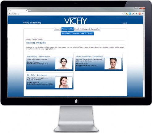 Vichy eLearning - Module page