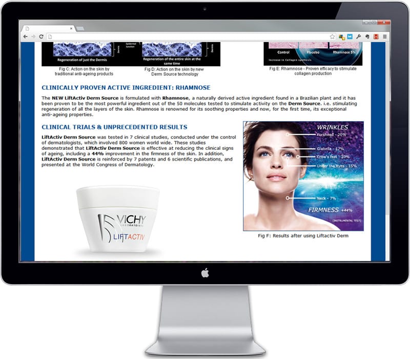 Vichy eLearning - course page