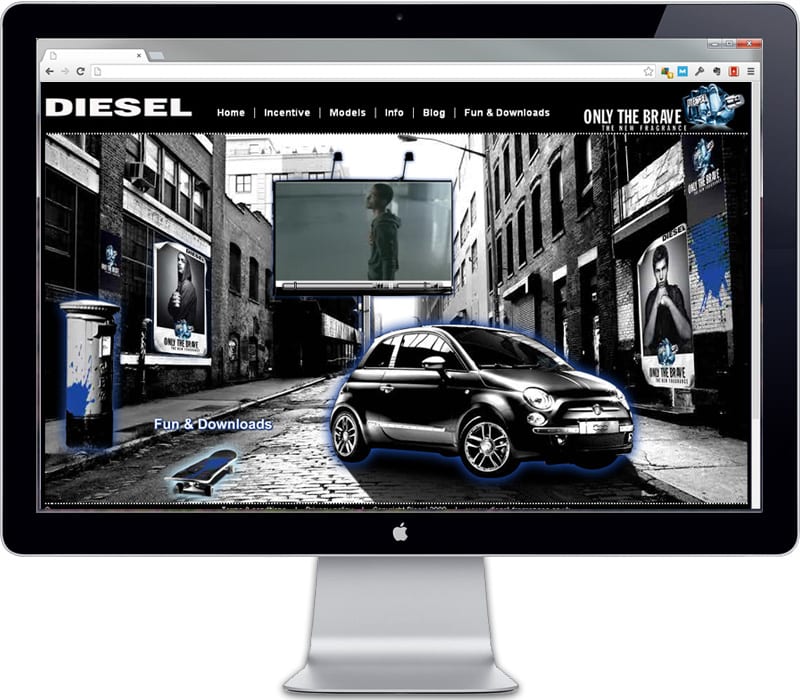 Diesel - Only The Brave home page