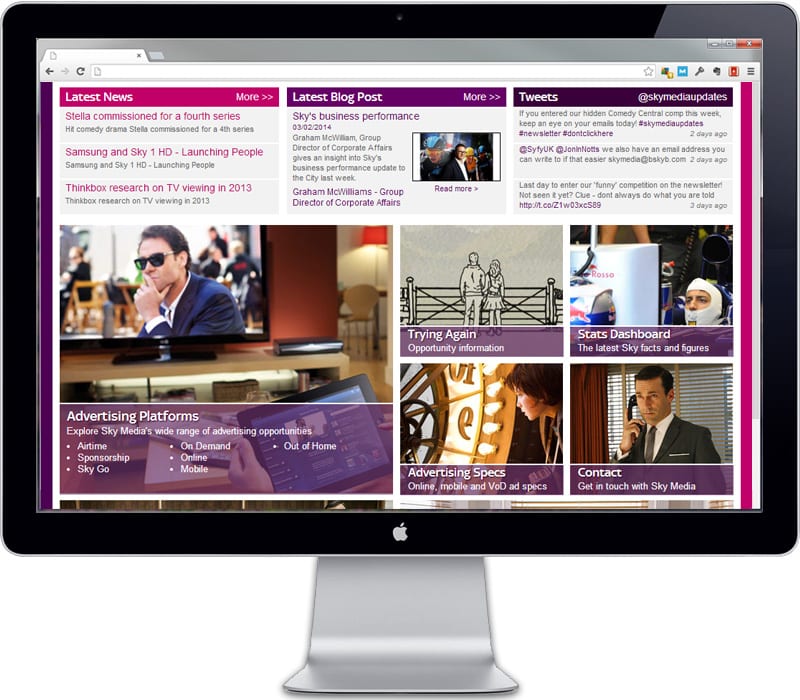 Sky Media home middle