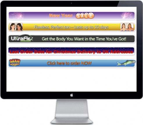 Mixed flash banners for Zestify