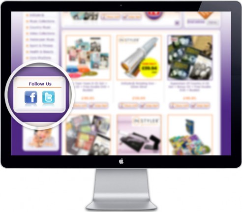 Zestify classic social media icons