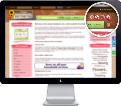 UHGAC folded social icons