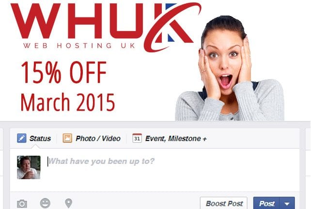 Web hosting UK 15% off coupon code