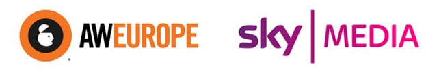 AdWeek Europe and Sky Media logos